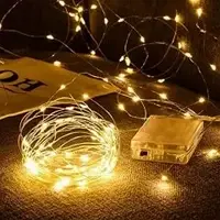 Світлодіодна гірлянда нитка LTL довжина 2м 20led на батарейках тепла Warm Gold