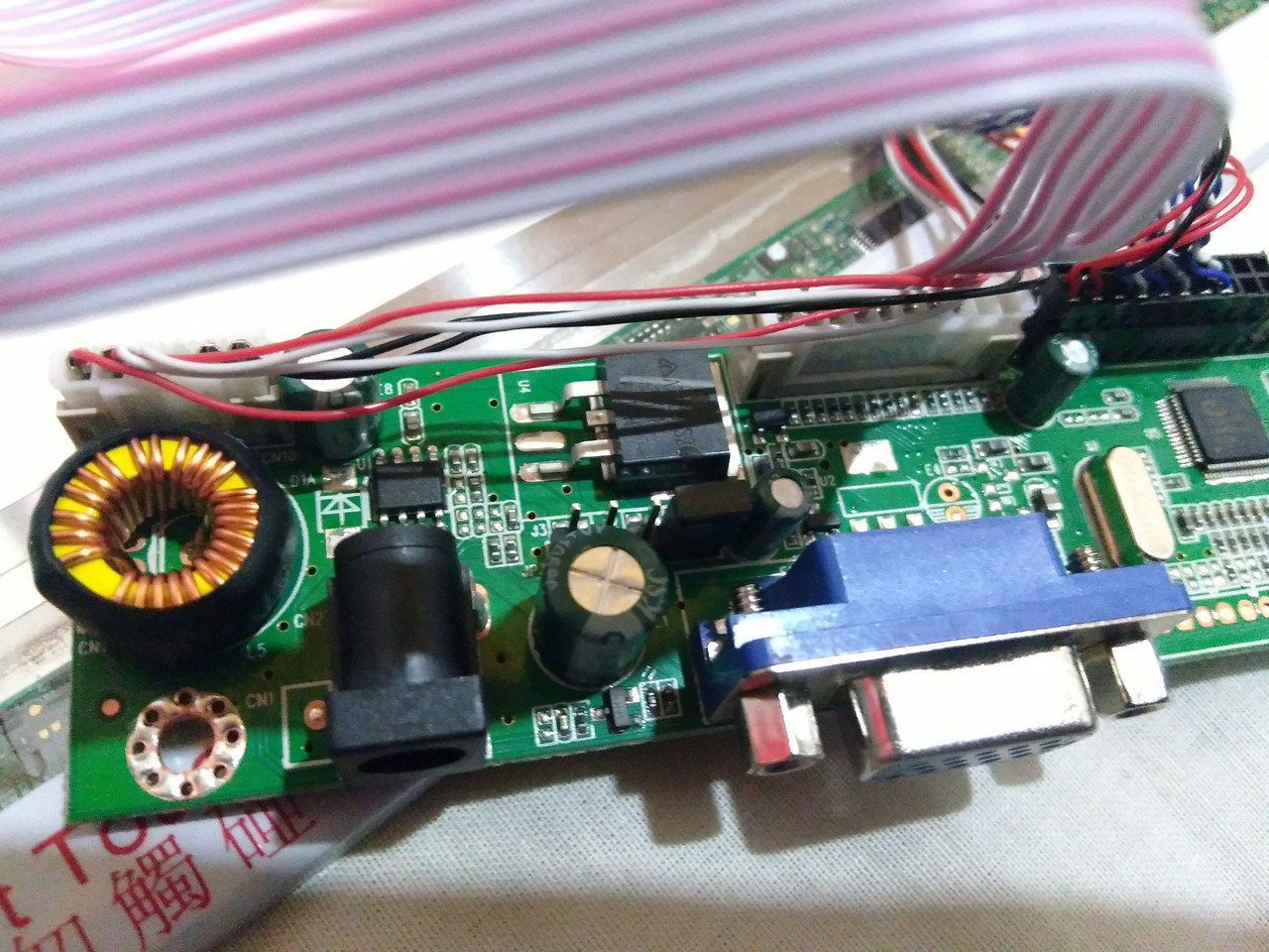 Контроллер lvds-vga (скалер) HD 1366x768 новый - купить по лучшей цене ...