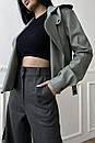 Широкі жіночі брюки палаццо Фіва сірі 42 44 46 48 50 52 розміри, фото 10