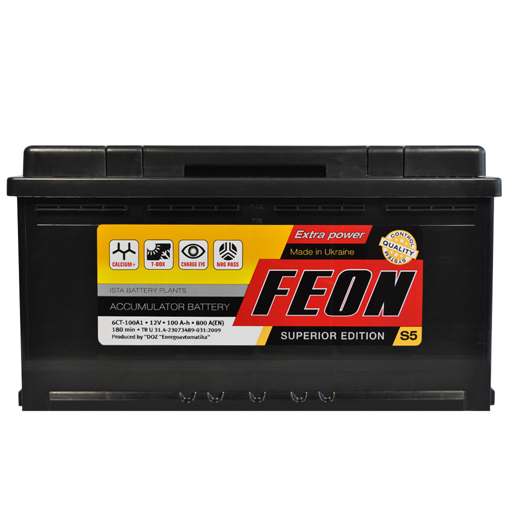 FEON 100Аh 800А R+ (L5)