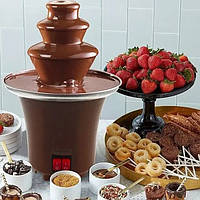 Шоколадный фонтан для фондю Chocolate Fountain, фондюшница. Фондюшница в виде фонтана