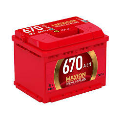 MAXION Premium Plus TR  60Аh 670A  R+ (L2B)