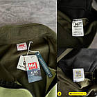 Фліска на блискавці без капюшона Хеллі Хансен Чоловіча флісова кофта Helly Hansen олива теплі кофти підліткові, фото 8