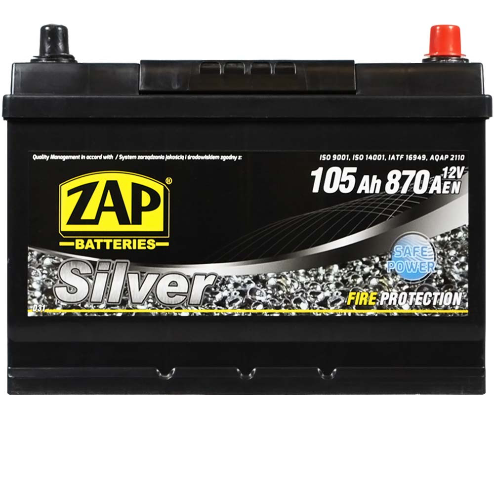 ZAP Silver Calcium Asia (605 A0) (D31) 105Аh 870А R+