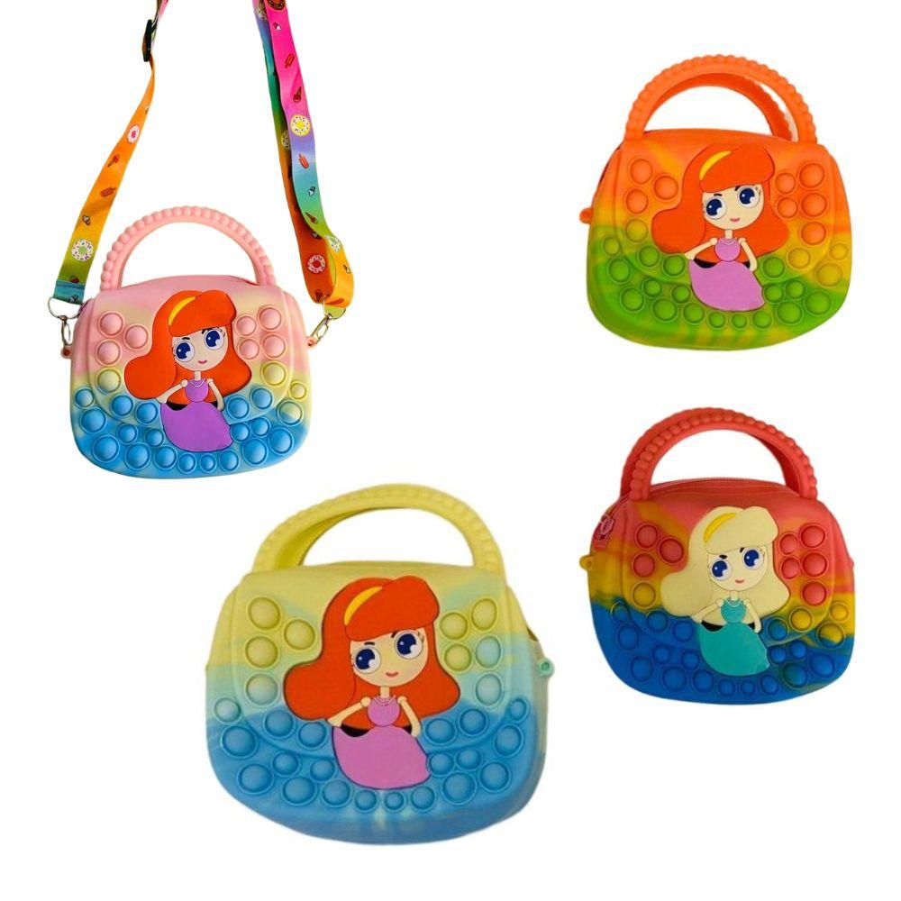 Сумочка поїть із лялькою 14х11 см. мікс різновидів, фото 1