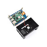 Корпус з екраном Waveshare 4.3" 800×480 LCD IPS Capacitive TS MIPI DSI для Raspberry Pi 4B (RJ050), фото 7