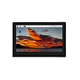 Корпус з екраном Waveshare 4.3" 800×480 LCD IPS Capacitive TS MIPI DSI для Raspberry Pi 4B (RJ050), фото 3