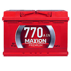 MAXION Premium TR 77Аh 770A R+ (L3)