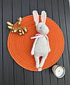 Кролик Річард / Набір для В'язання Іграшки Гачком / Набір для Творчості Амігурумі / Інтер'єрні Іграшки (6665), фото 6