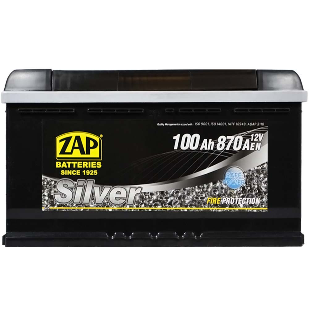 ZAP Silver 100Ah 870A R+ (600 83) (L5)