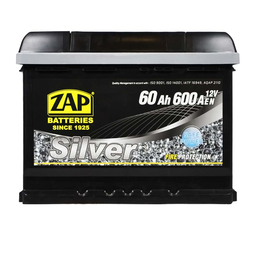 ZAP Silver  60Ah 600A L+ (560 85) (L2)