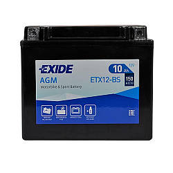 MOTO ETX  12-BS EXIDE (12V, 10A)