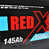 RED X (645 20) (D4) 145Ah 950A L+, фото 4
