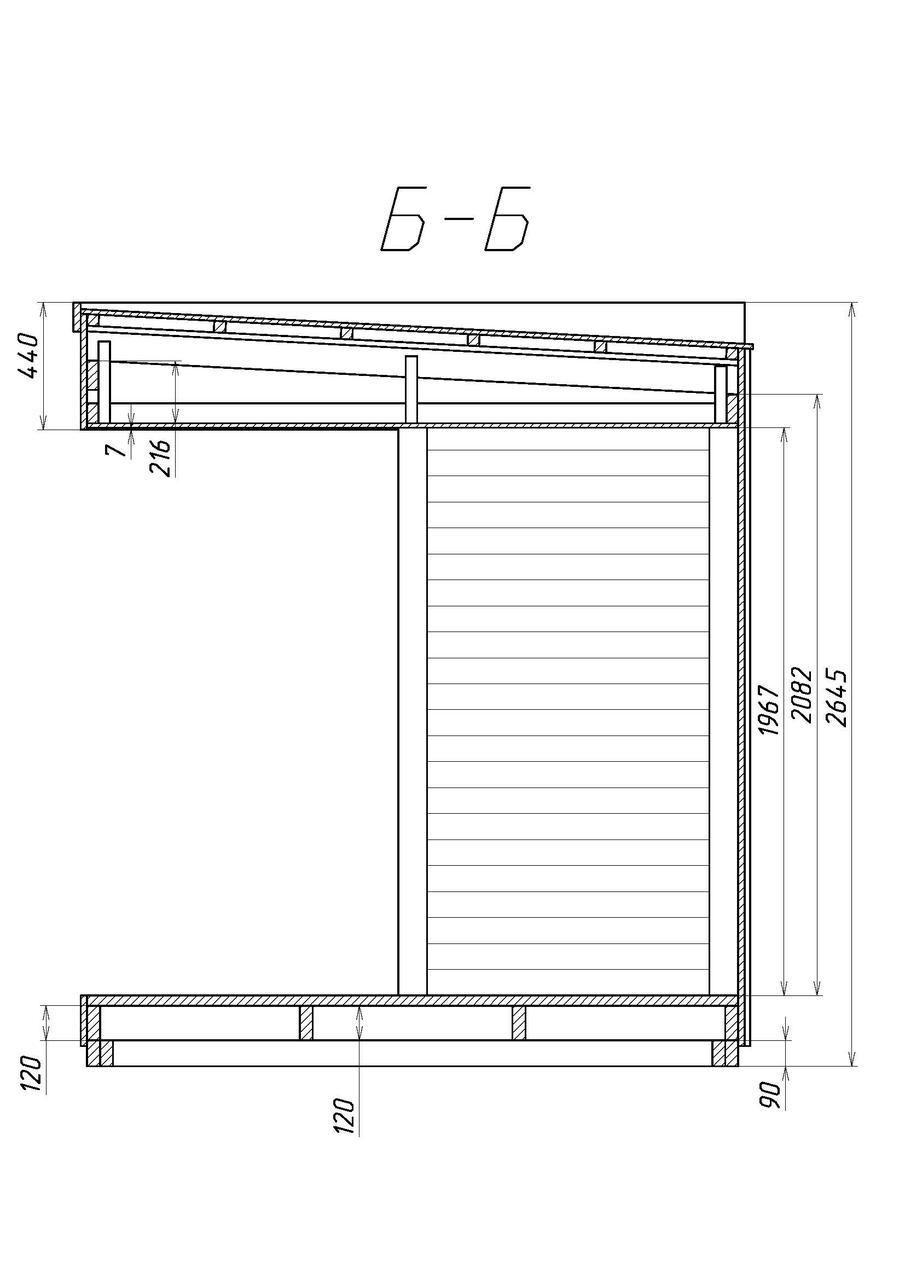 Sauna 3.6x2.3 finishing thermo rail Gartensauna-10 Thermowood Production turnkey from the manufacturer - фото 3 - id-p2007093376