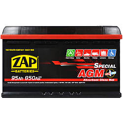 ZAP AGM  95Ah 850A R+ (L5) (595 02)