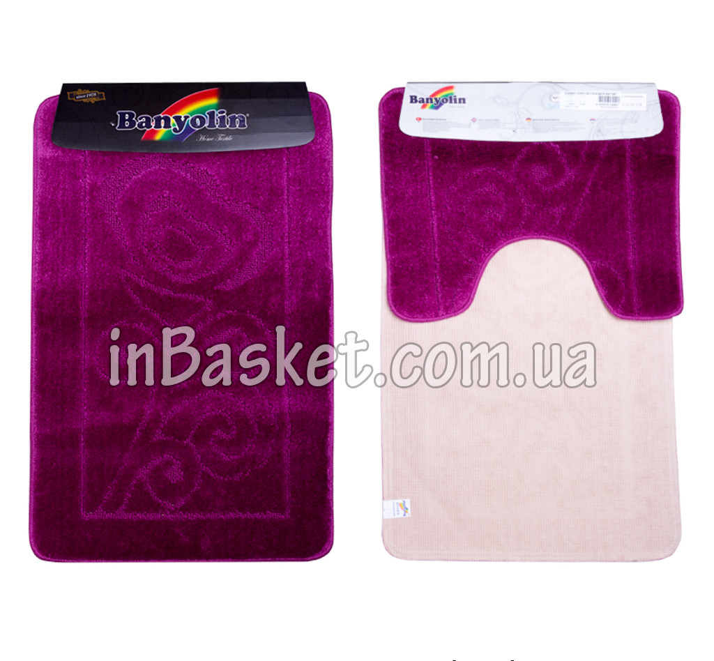 Комплект килимків для ванної "Purple blossom"