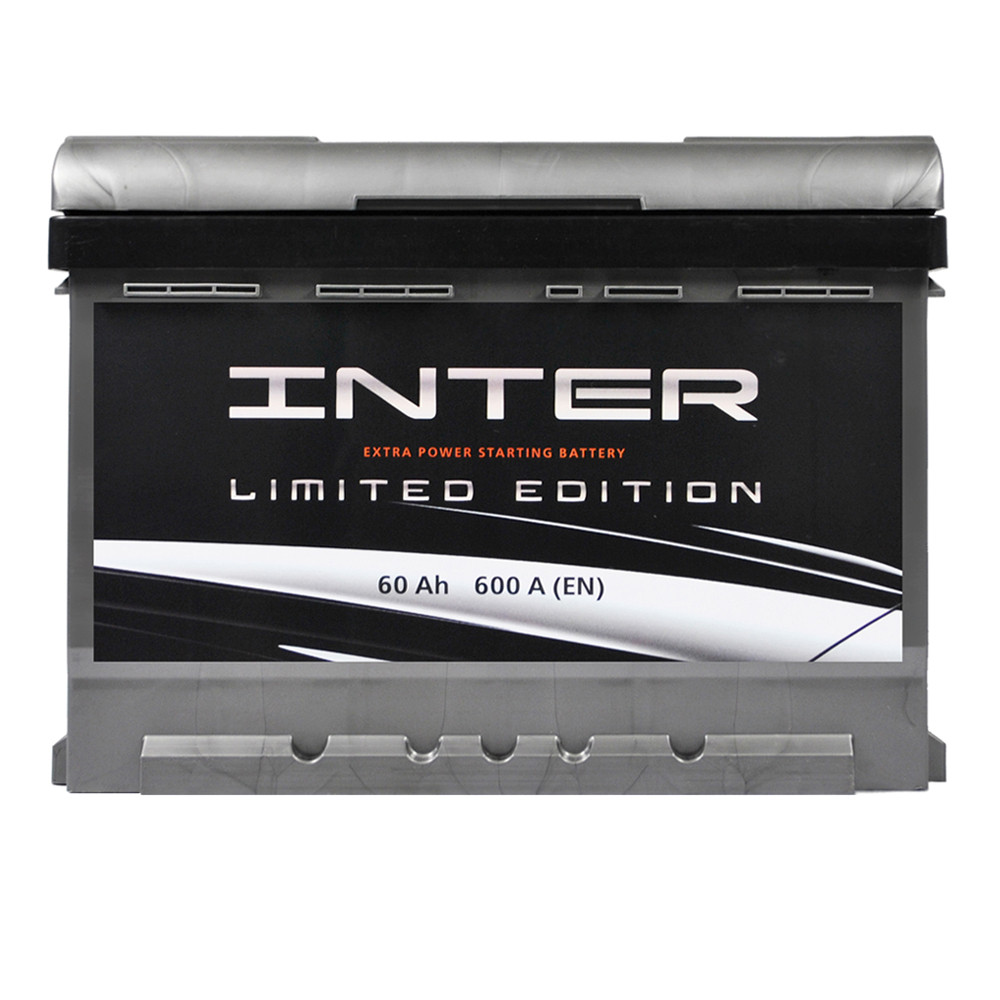 INTER limited edition  60Ah 600A L+ (L2B)