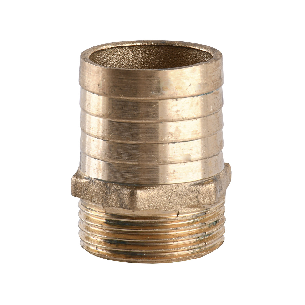 Штуцер латунний 1  ⁇ НР х 32мм літейний 1622Б