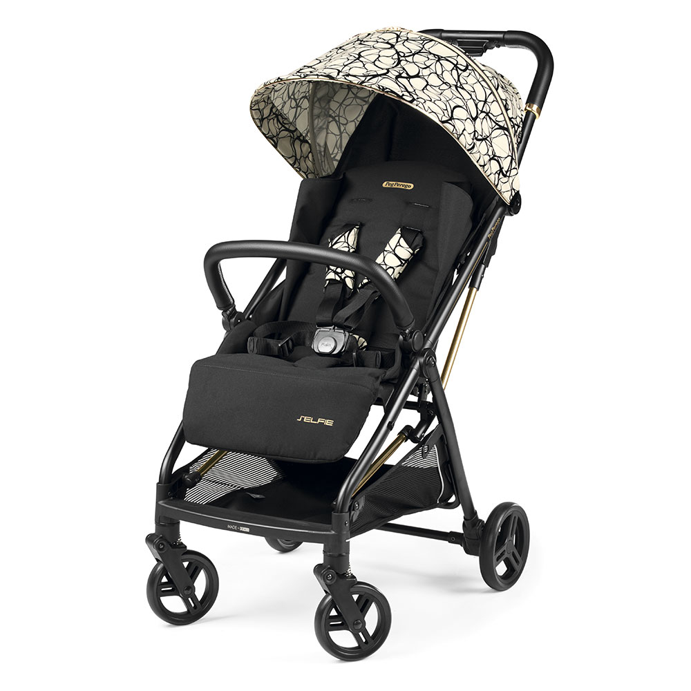 Коляска прогулянкова Peg-Perego Selfie, Grafic Gold