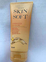 Лосьйон для тела с лёгким эффектом загара skin so soft от avon