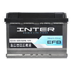 INTER EFB 63Ah 620A R+ (h=175)