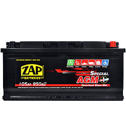 ZAP AGM 105Ah 950A R+ (L6) (605 02)