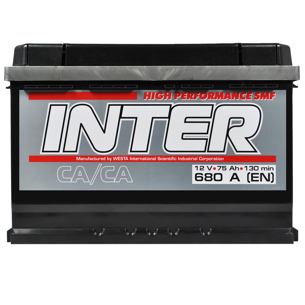 INTER high performance  75Ah 680A L+ (L3)