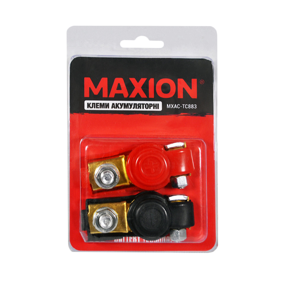 Клеми акумуляторні MAXION MXAC-TC883 пара 200шт/ящ NEW