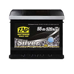 ZAP Silver  55Ah 520A R+ (555 83) (L1)