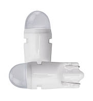 Світлодіод 12V Т10 Білий SMD 2 (2835) "10725" +120Lm кераміка (тип Osram) Куля №20
