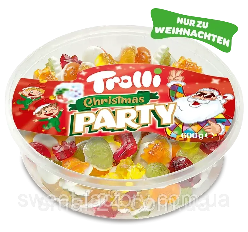 Желейні цукерки Trolli РОЖДІНСЬКИЙ МАРМЕЛАД Німеччина 600г