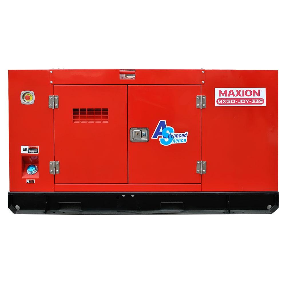 Генератор MAXION безшумний з системою автоматичного керування (JDY-33S) дизель 26 кВт електро старт