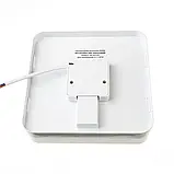 LED світильник накладний квадратний 18W 5000К SILVER, фото 4