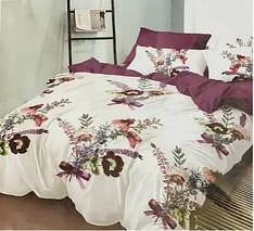 Двоспальний комплект постільної білизни з тканини Бязь Голд "Композиція"