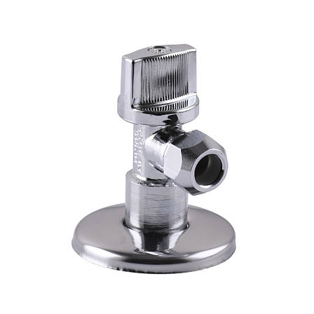 Кран кульовий кутовий ARCO 1/2″х 3/8″ DE660-610 AntiLime, фото 1