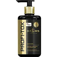 Крем-маска для волос Dalas Cosmetics Pro-Tox с кератином,коллагеном и гиалуроновой кислотой, 900 мл