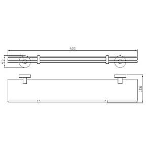 Полка Perfect Sanitary Appliances SP 8127, фото 3