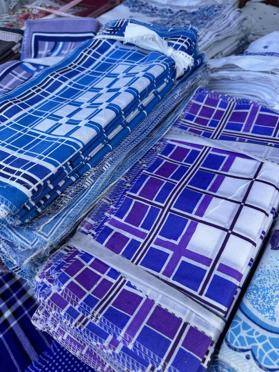 Носові хустки бавовна розмір 30 на 30 см (від 50 шт.), фото 1