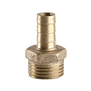 Штуцер латунний 1/2 НР х 10 мм литийний 1603Б, фото 1