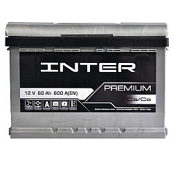 INTER Premium  60Ah 600A R+ (L2B)