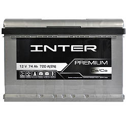 INTER Premium  74Ah 720A R+ (L3)