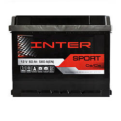 INTER Sport  60Ah 580A L+ (L2)