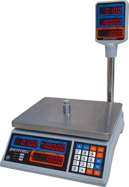 Ваги торговельні ВТД-Т2-СВ Дніпровіс, фото 1