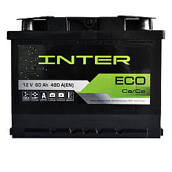 INTER Eco  60Ah 480A L+ (L2)