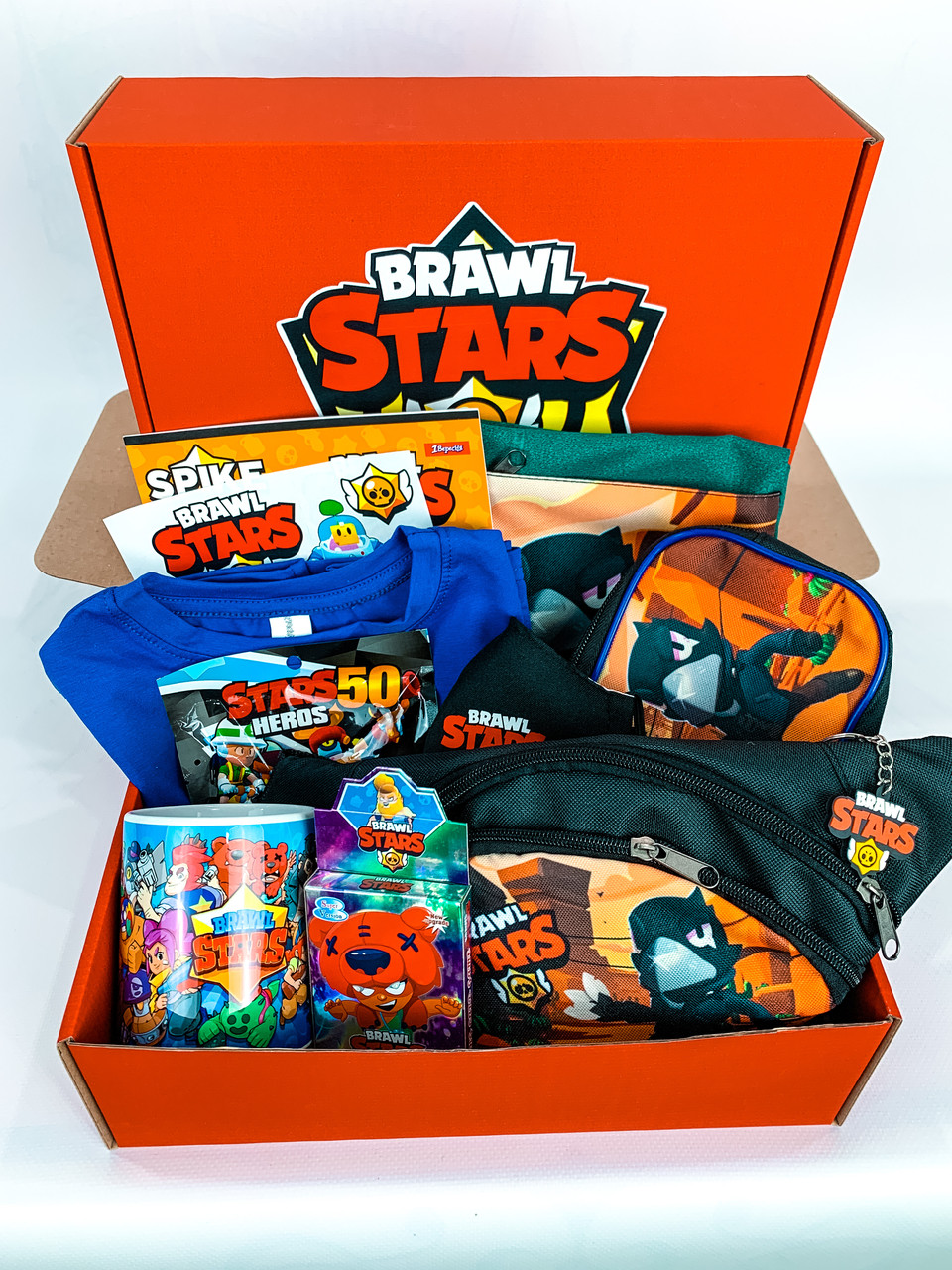Brawl Stars Подарунковий бокс — набір Бравл Старс Подарунок для хлопчика дівчинки