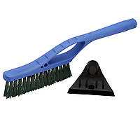 Автощітка для снігу зі скребком 43 см