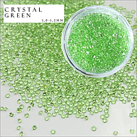 Хрустальная крошка, кристалл пикси, Crystal Pixie, 100 шт/уп ярко-зеленый