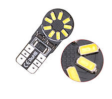 Світлодіод 12V Т10 Білий SMD 18-3014 3W 370Lm №22