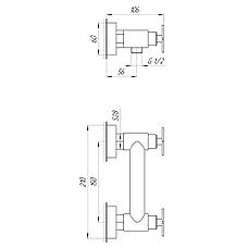 Змішувач для душу Globus Lux DUKAT-8 SD8-105, фото 6