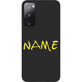 Саме чохол бампер для Samsung Galaxy S20 FE друк на чохлі